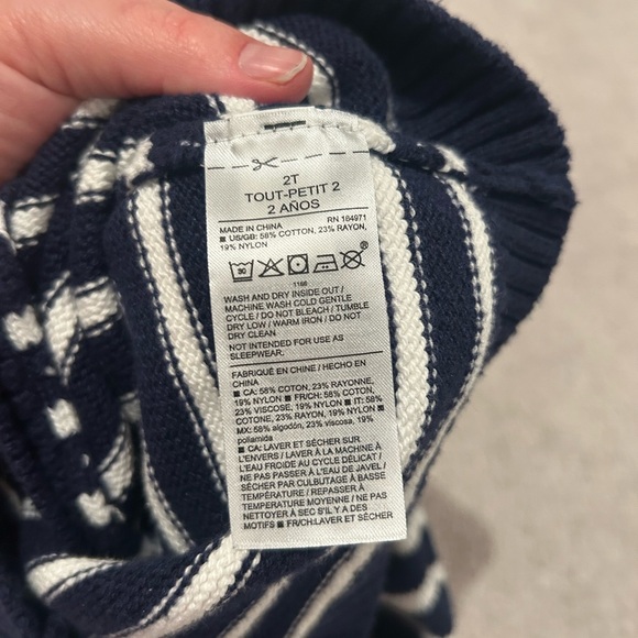 Janie and Jack The Nautical Days Cardigan- size 2T NWOT - Picture 4 of 6